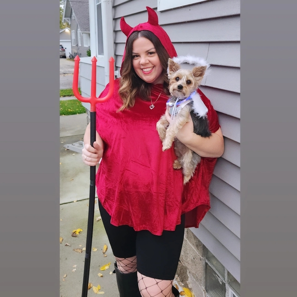 🔥🔥Sexy devil with angel dog costumes